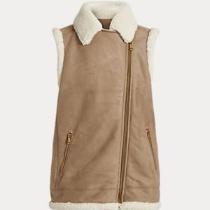 Ralph Lauren XXL faux suede vest